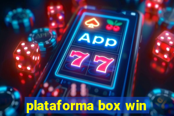 plataforma box win